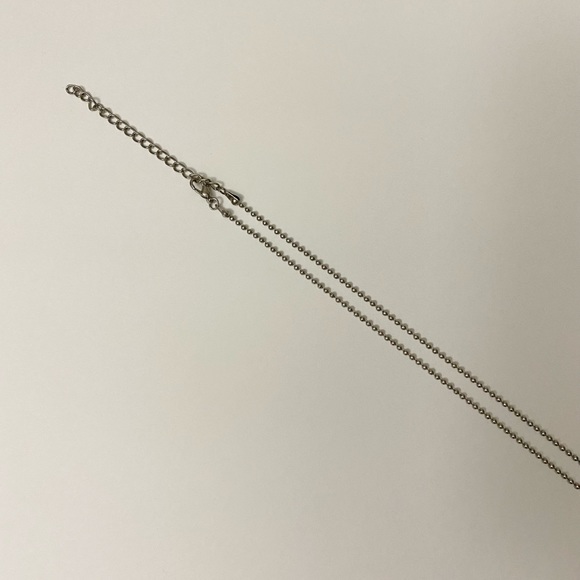 Sterling Silver Musical Note Friendship Necklace - Picture 3 of 3